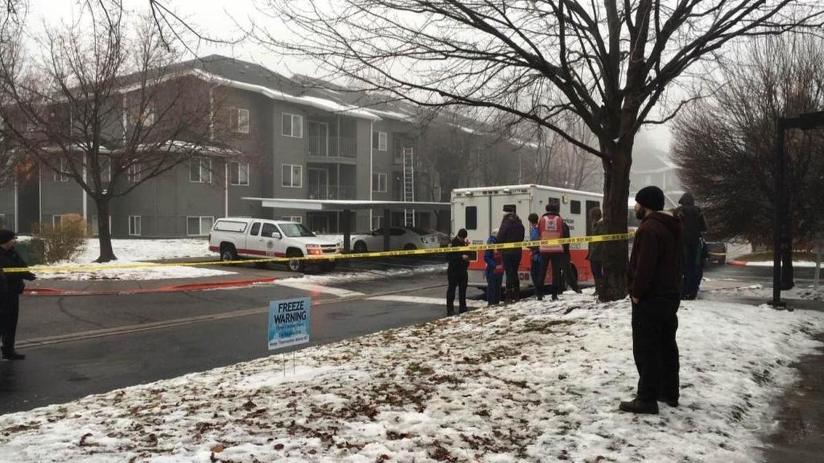 One person died in a northwest Boise apartment fire Saturday.