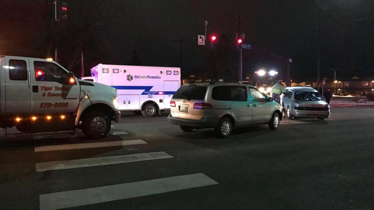 Did you see this crash on Vista Avenue at Canal Street shortly after 10 p.m. Wednesday? If so, Boise police would like to hear from you.