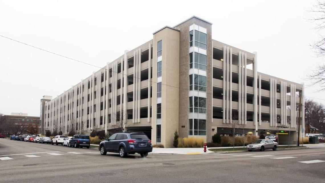 “Vertical elements” were meant to make the state of Idaho’s parking garage north of Washington Street in Downtown Boise look less like a parking garage.