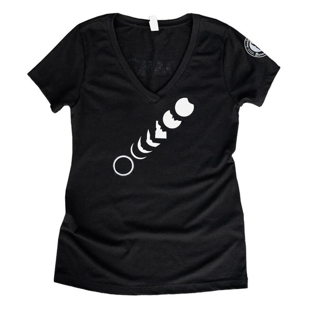 These eclipse shirts glow in the dark.