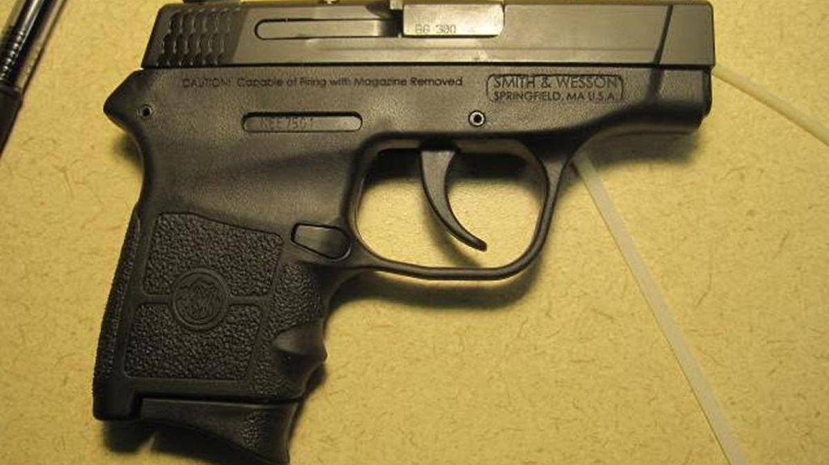This handgun was removed from a passenger’s carry-on bag at the Boise Airport Tuesday morning.