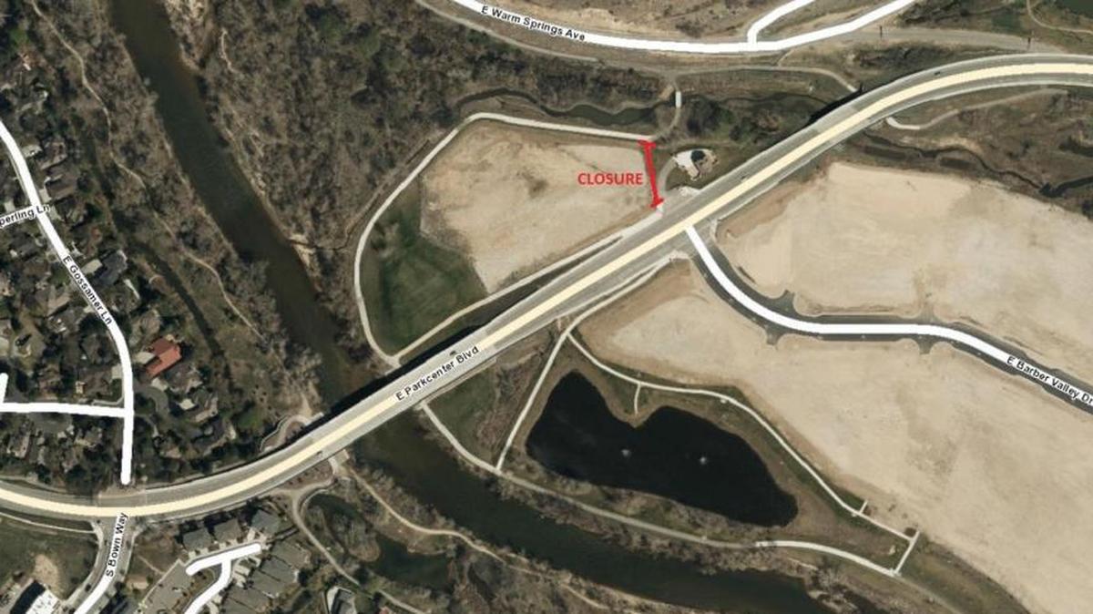 A section of the Boise River Greenbelt near Marianne Williams Park is set to close due to development of the Arboretum at Barber Station by Brighton Corporation.