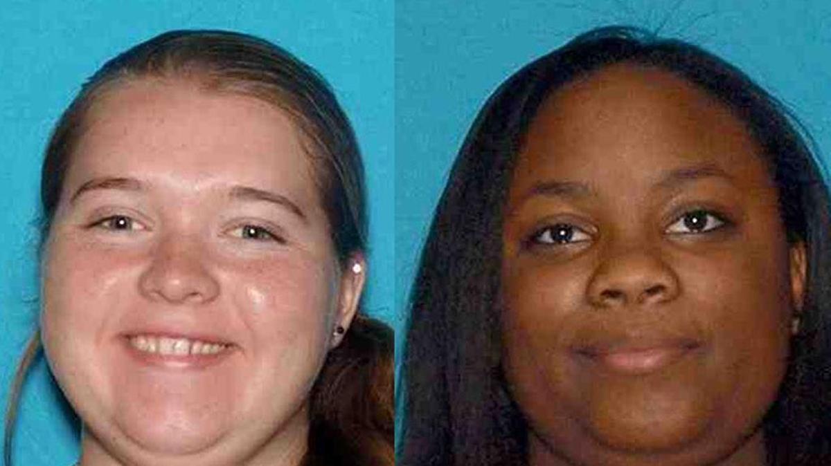 Cayla Danenberg, left, and Tiffany Maupin