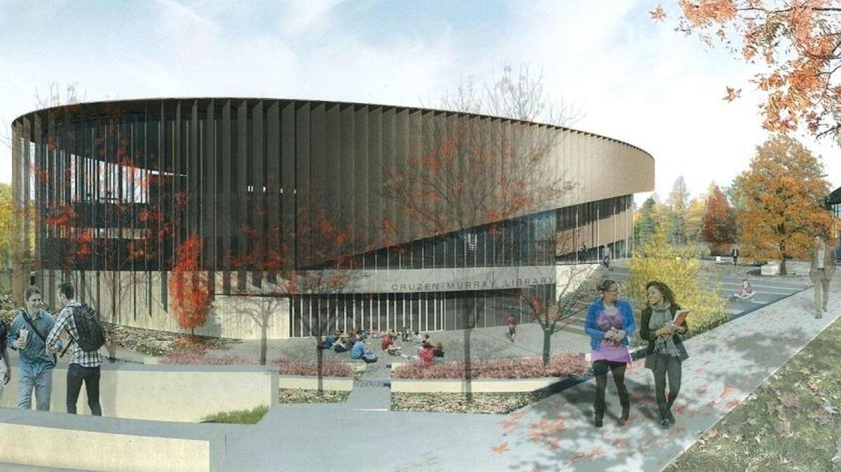 The Cruzen-Murray Library is set to open on the College of Idaho campus in Caldwell later in 2017.