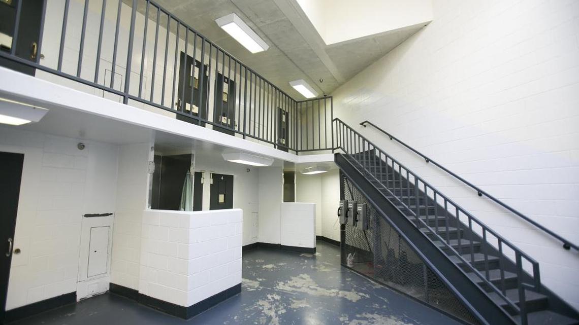 The inside of the Canyon County jail, photographed in May 2016.
