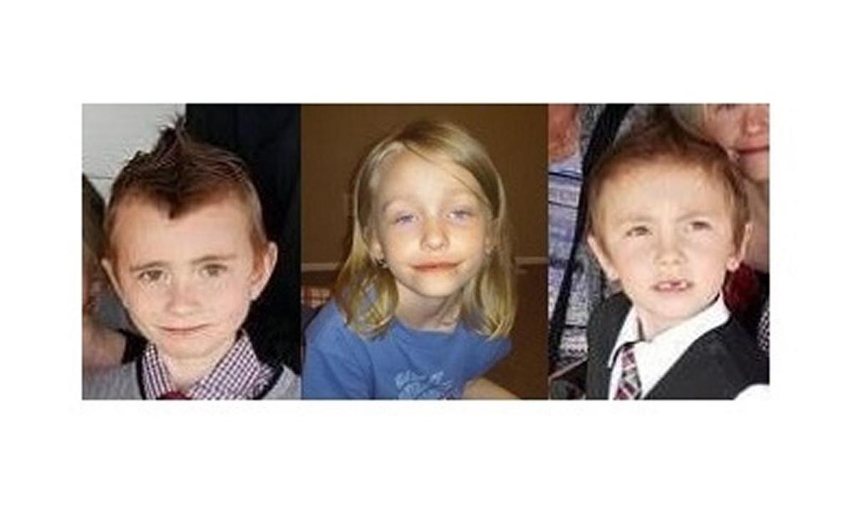 From left: Lewis Dunn, Kaylee Dunn, Kadyn Simon.