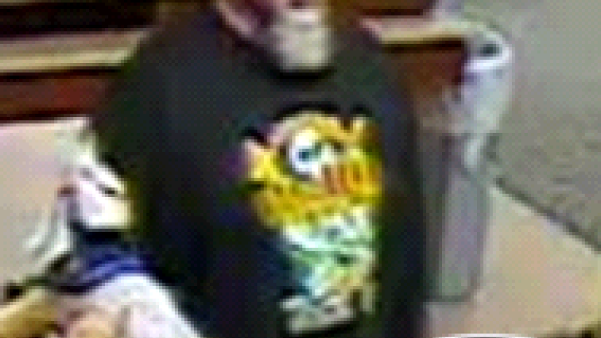 A Nampa man was arrested Friday on suspicion of being this man, who reportedly robbed a Boise bank Thursday.