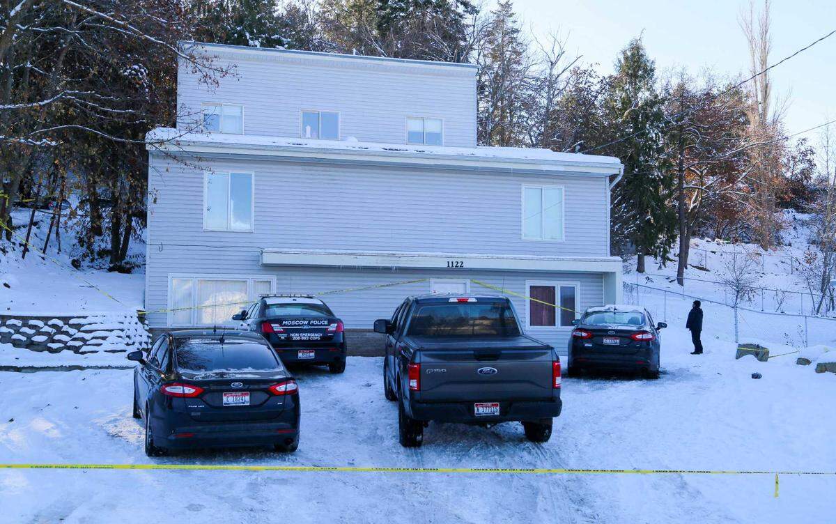Police said that a DoorDash delivery was made to the off-campus home on King Road in Moscow minutes before four the University of Idaho students were killed in November 2022.