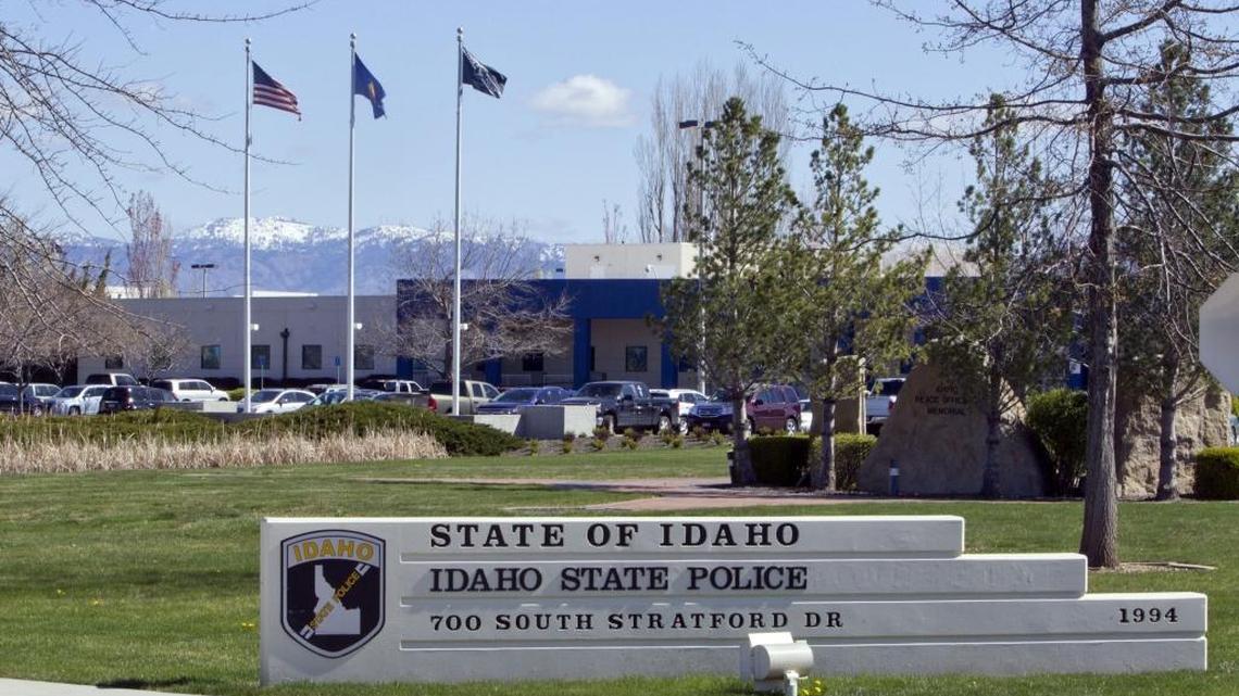 An Idaho State Police specialist has been placed on paid administrative leave after he was charged with felony battery domestic violence.
