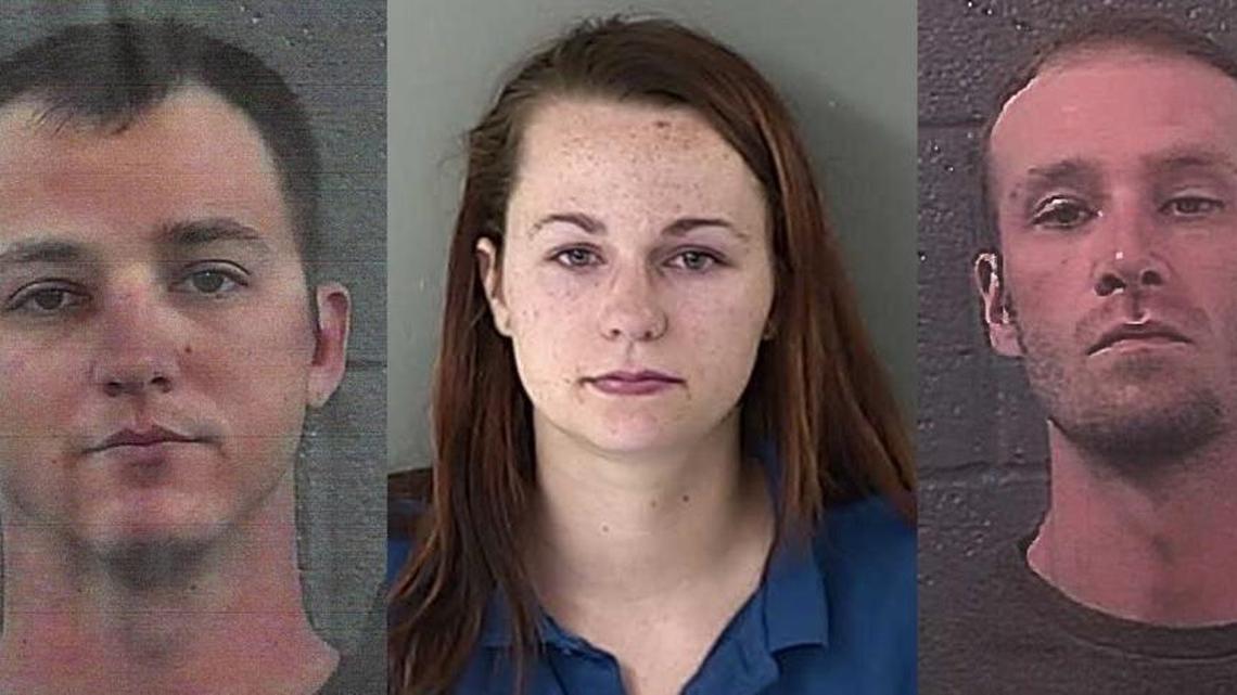 From left: Nicholas Vandenberg, Montanna Reed and Willie Rabey