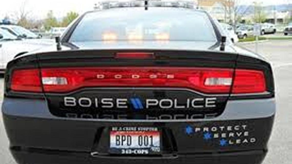 Police investigated a crash involving three cars in Boise.