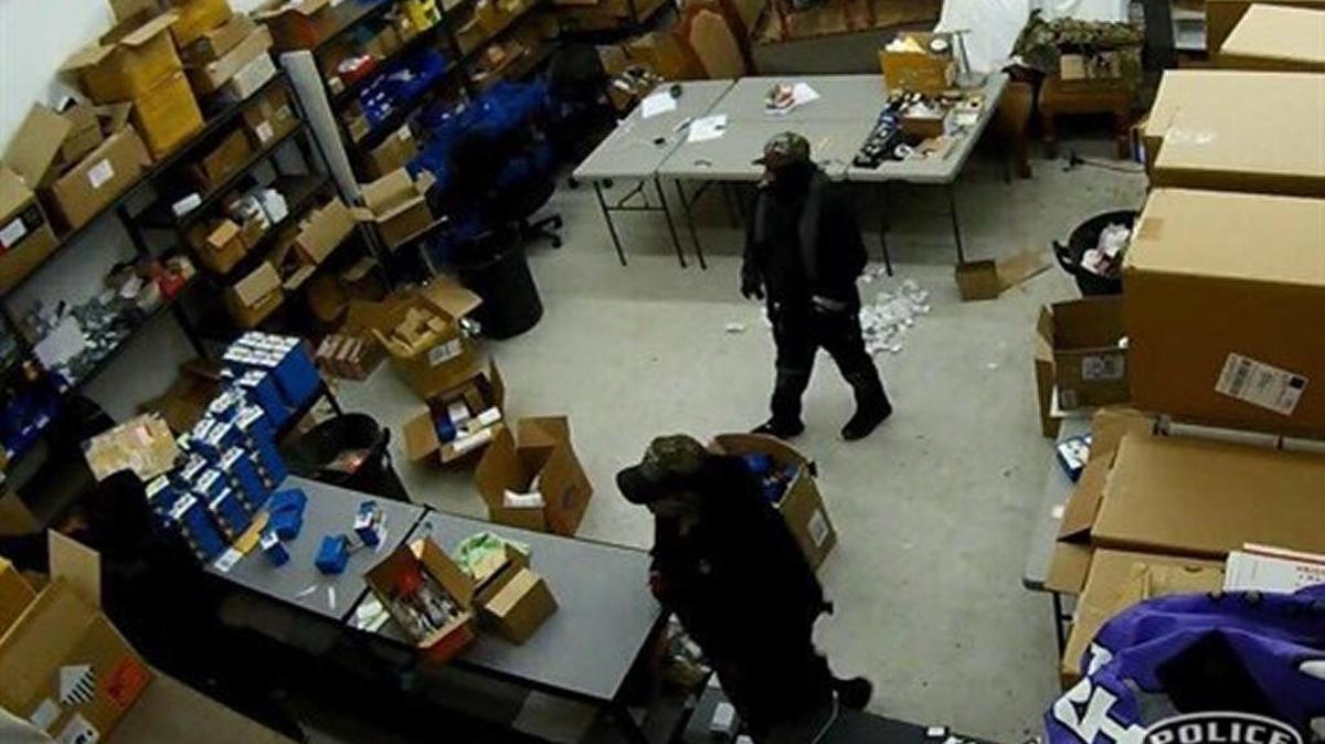 Boise Police seek three suspects in the Saturday burglaries of businesses on the 12000 block of west Bridger Street.