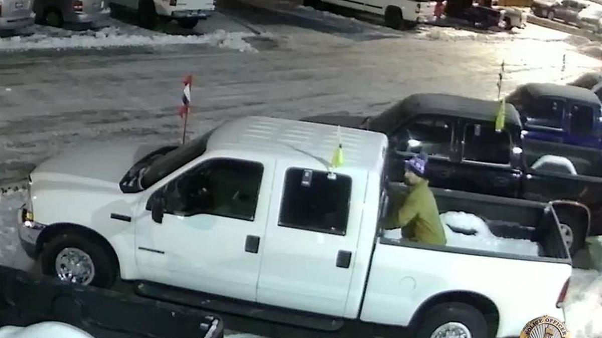 Nampa Police Department on Sunday posted this photo to ask the public’s help in identifying the man pictured, who is accused of stealing from a vehicle.