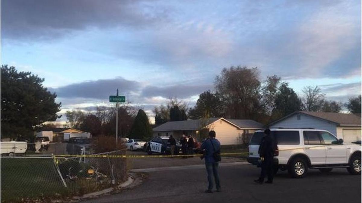 Nampa police closed off part of Berlin Place Wednesday afternoon as they investigated the fatal stabbing of a woman.