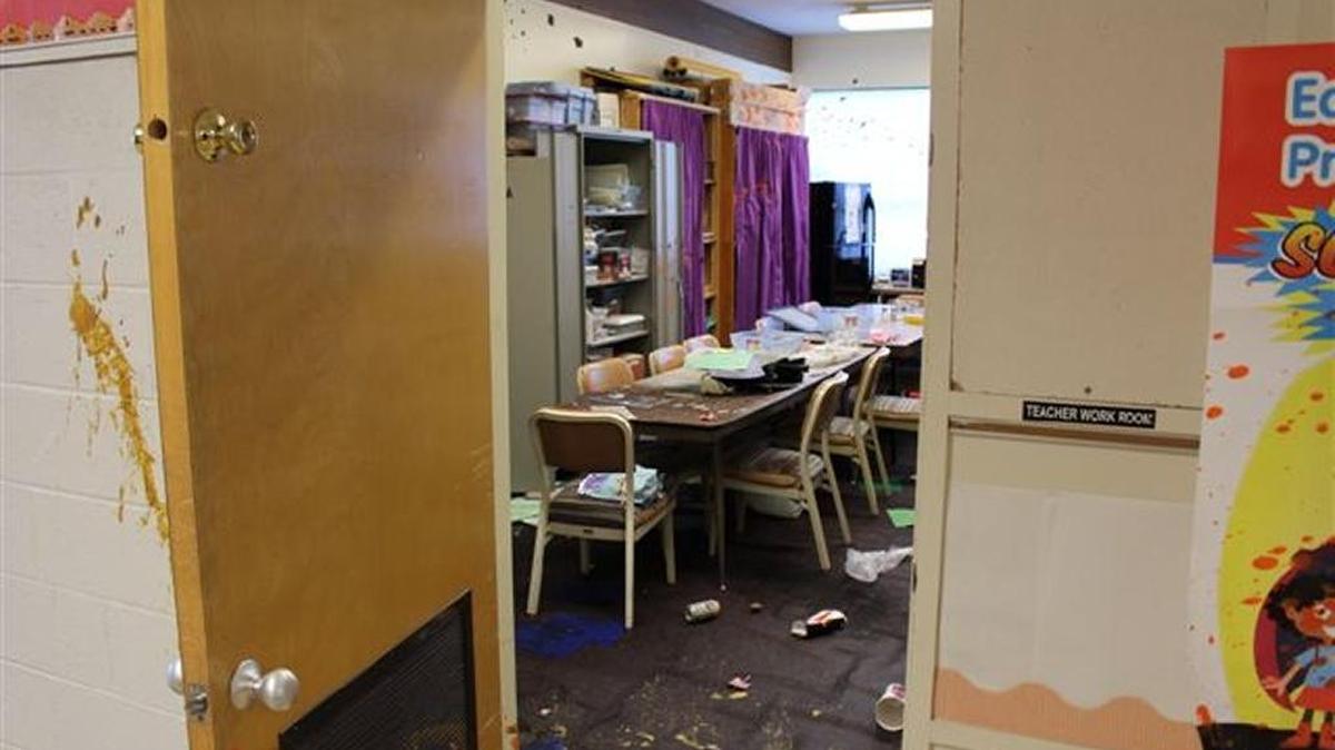 MHPD is looking for suspect(s) in a vandalism case that hit North and East elementary schools in Mountain Home.