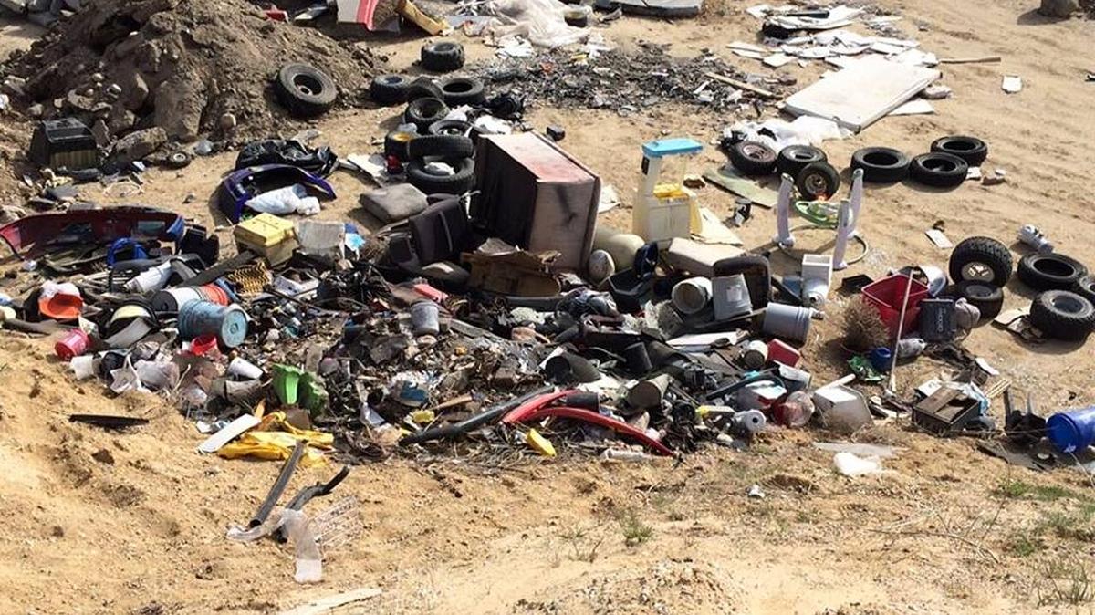 An impromptu dump off Cole Road is under investigation, with Ada County deputies citing one dumper and searching for others.