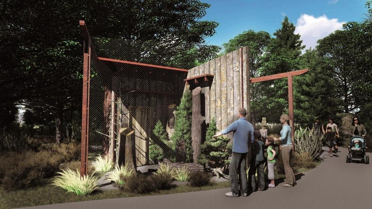 The great horned owl exhibit at the World Center for Birds of Prey will show the diversity of owls’ environments. This also will become the home for the screech owls, barn owls and burrowing owls.