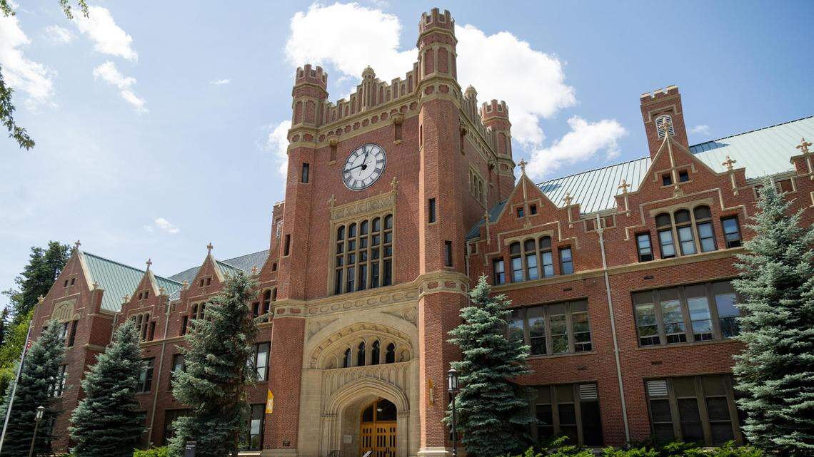The University of Idaho’s Administration Building.