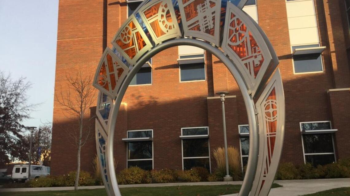Boise State to dedicate new art piece based on the city’s geothermal underground