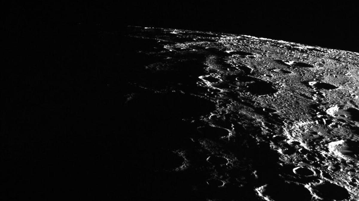 An image of Mercury shot by the Messenger mission in 2015.