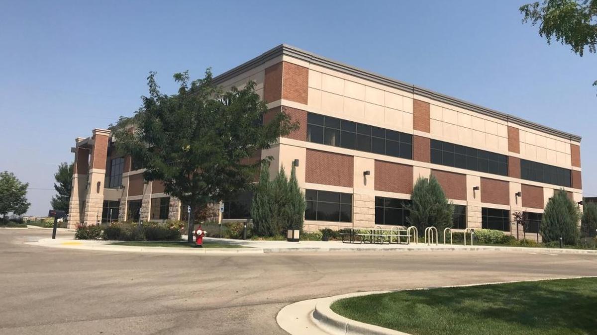 This building at Overland and Eagle Roads will become the home of Gem Prep: Meridian, set to open for the 2018-19 school year.