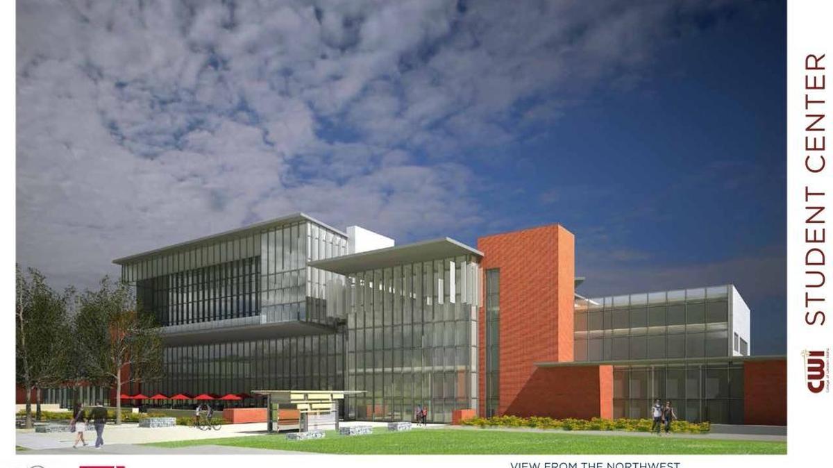 A new student center would house technology, student advising and other services on the Nampa campus.