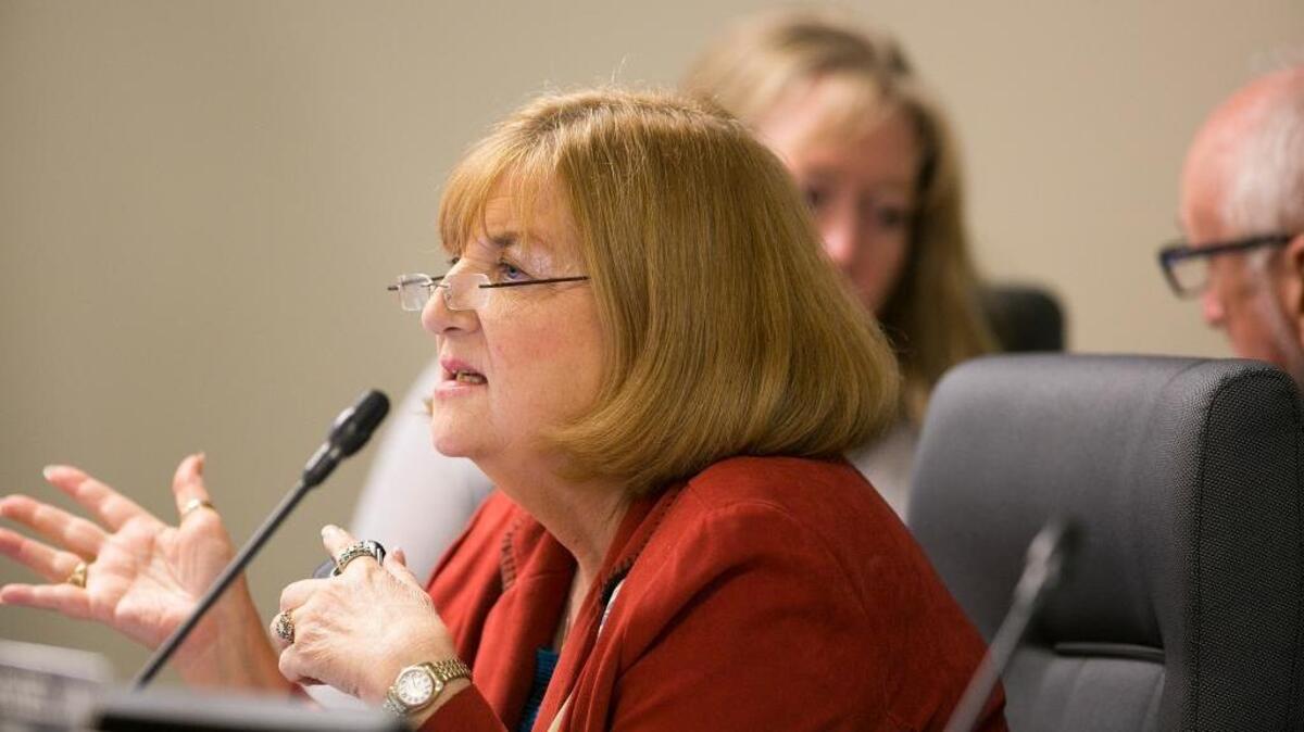 West Ada Trustee Carol Sayles, who represents Zone 3, says she will not resign before the recall, as two other trustees have.