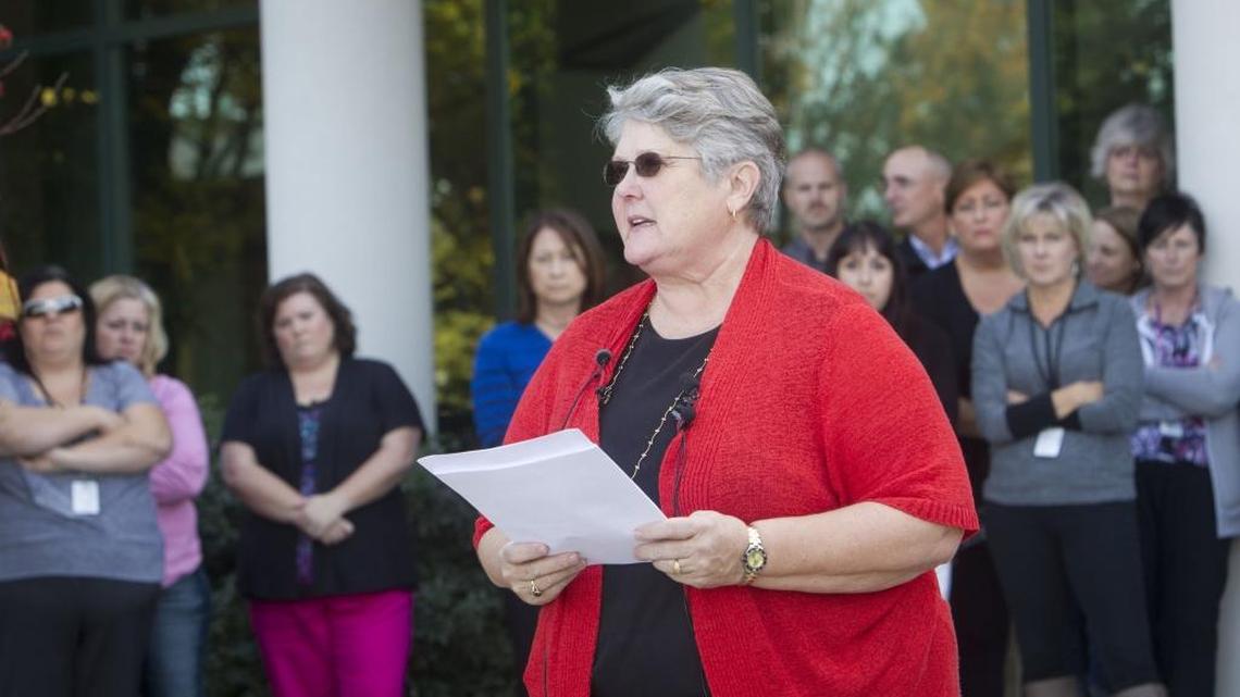 “It saddens me now to say I am compelled to resign as superintendent of the West Ada School District,” Clark said Friday.