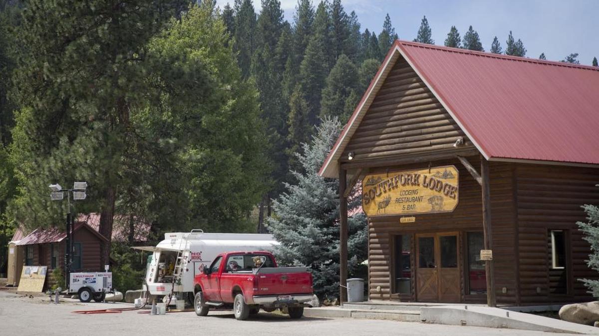 The Southfork Lodge, in Lowman, where Elko city councilman Bill Hance died this week of COVID-19.