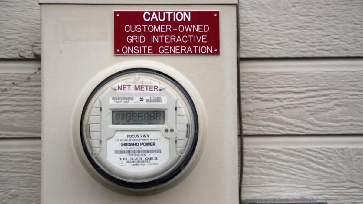 An Idaho Power meter.