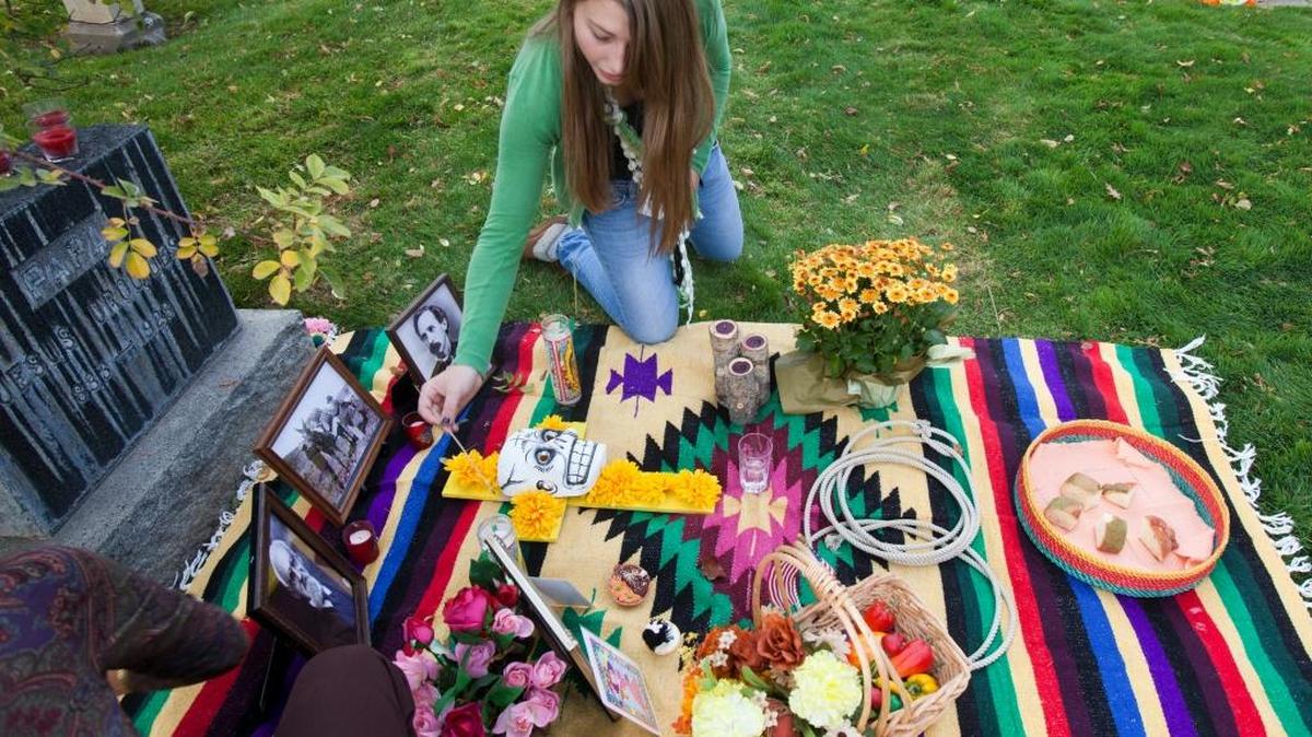Annual celebrations have taken place at the grave of Jesus Urquides, Boise’s pioneer mule packer, at Pioneer Cemetery during Dia de los Muertos.
