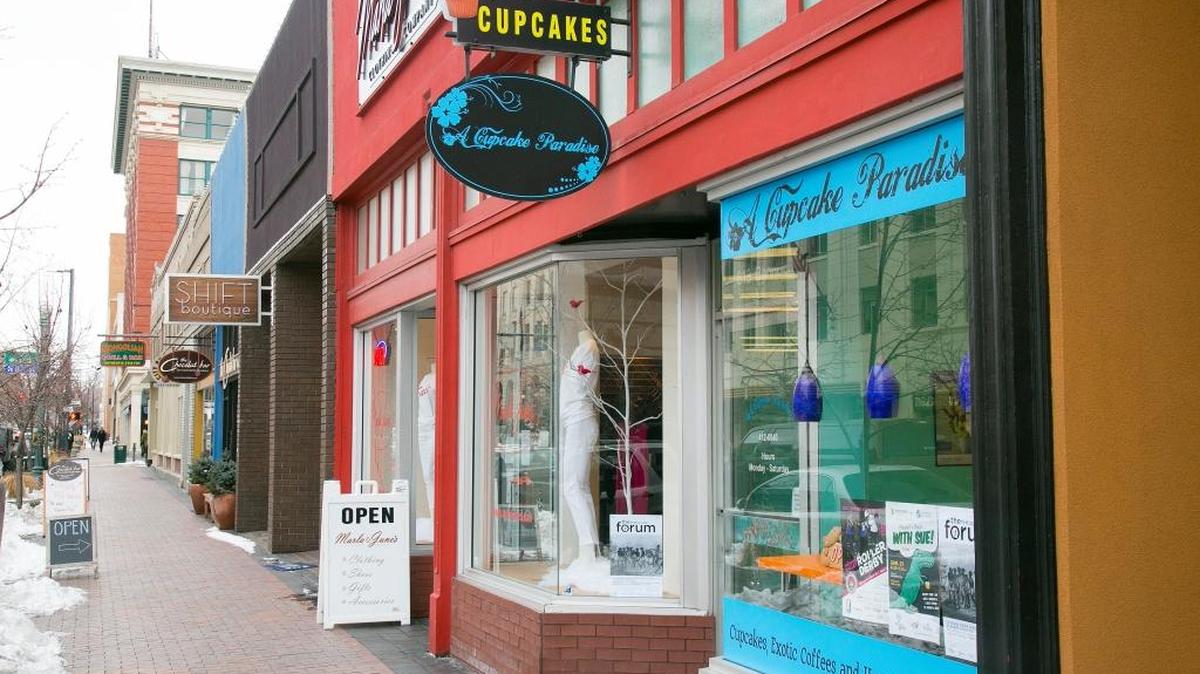 A Cupcake Paradise closed in late February. The storefront at 813 Bannock St. in Downtown Boise will be occupied by Coiled Wines tasting room.