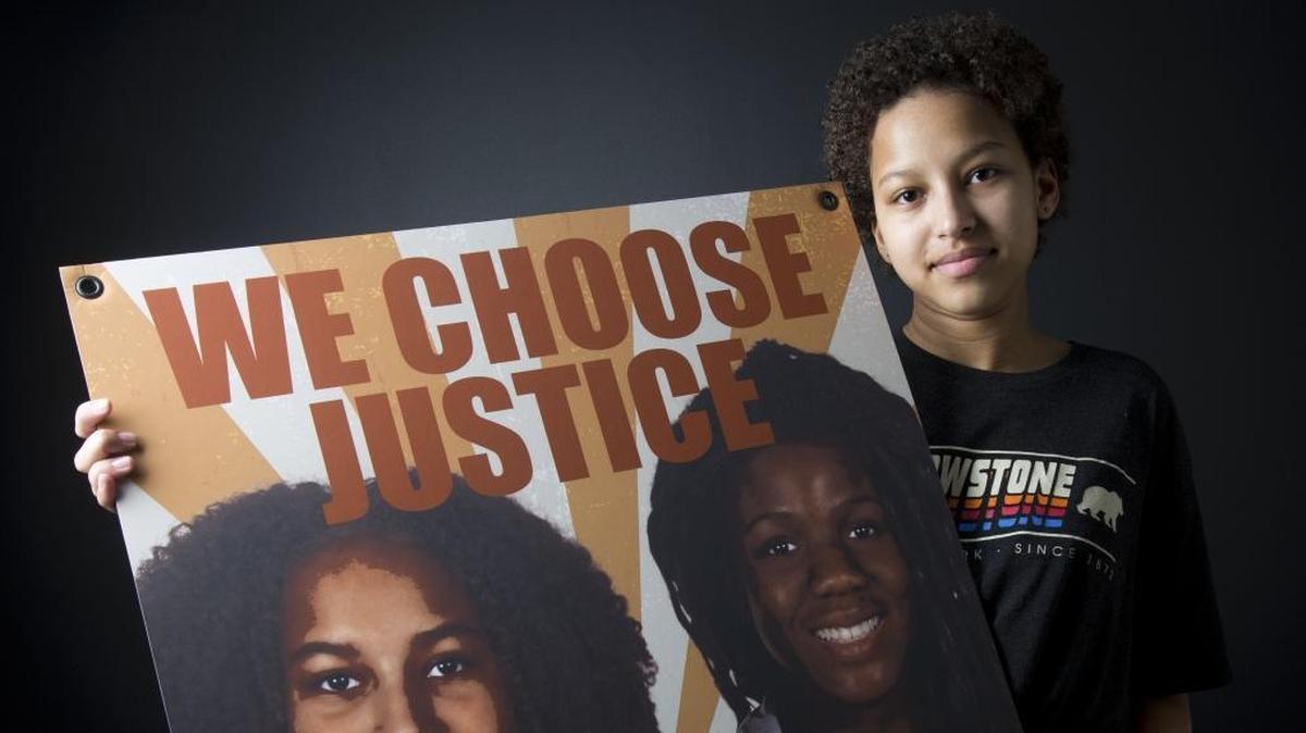 Alyssa Wainaina, a Renaissance High School student and teenage ambassador for the Idaho Coalition Against Sexual and Domestic Violence.
