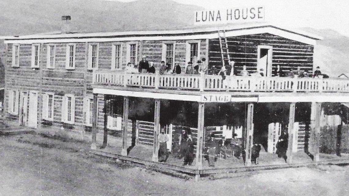 Hill Beachey’s Luna House was Idaho’s first famous hotel.