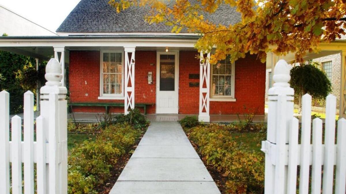The Cyrus Jacobs/ Uberuaga House at 607 Grove St. was built in 1864. It is the oldest surviving brick dwelling in Boise. Its stairs will get an upgrade, thanks to a grant from the Idaho Heritage Trust, which has awarded grants to the house and the Basque Museum and Cultural Center many times for various preservation projects.