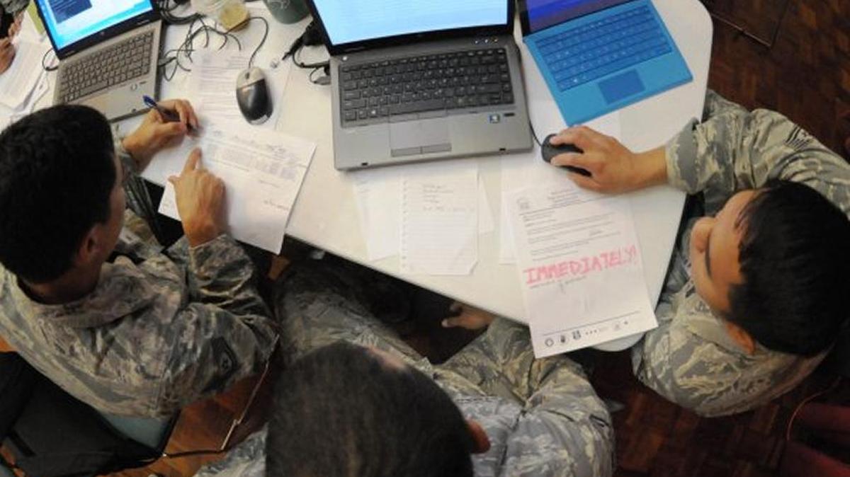 Members of a cyber protection unit with the Hawaii Air National Guard conduct cyber defense operations during a training last summer. As cyber warfare takes on an ever increasing role, the Guard announced plans to activate additional cyber protection units spread throughout 23 states by the end of 2019.