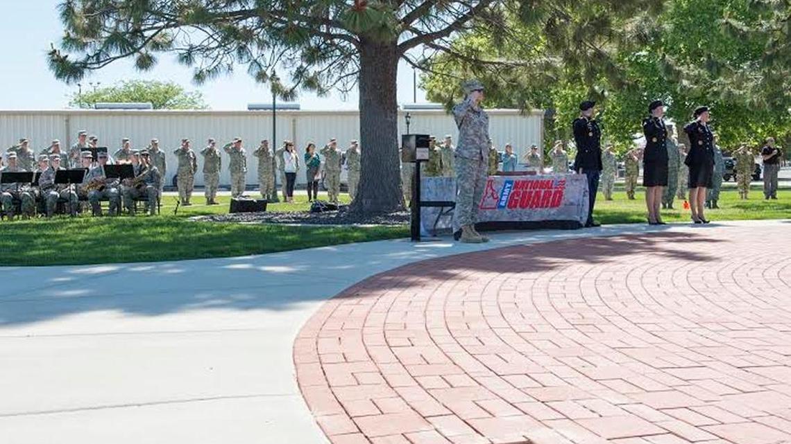Soldiers and airmen gathered Thursday at Gowen Field’s Memorial Park for a ceremony to honor those who gave their lives in defense of Idaho and the nation. The event is an annual pre-Memorial Day tradition.