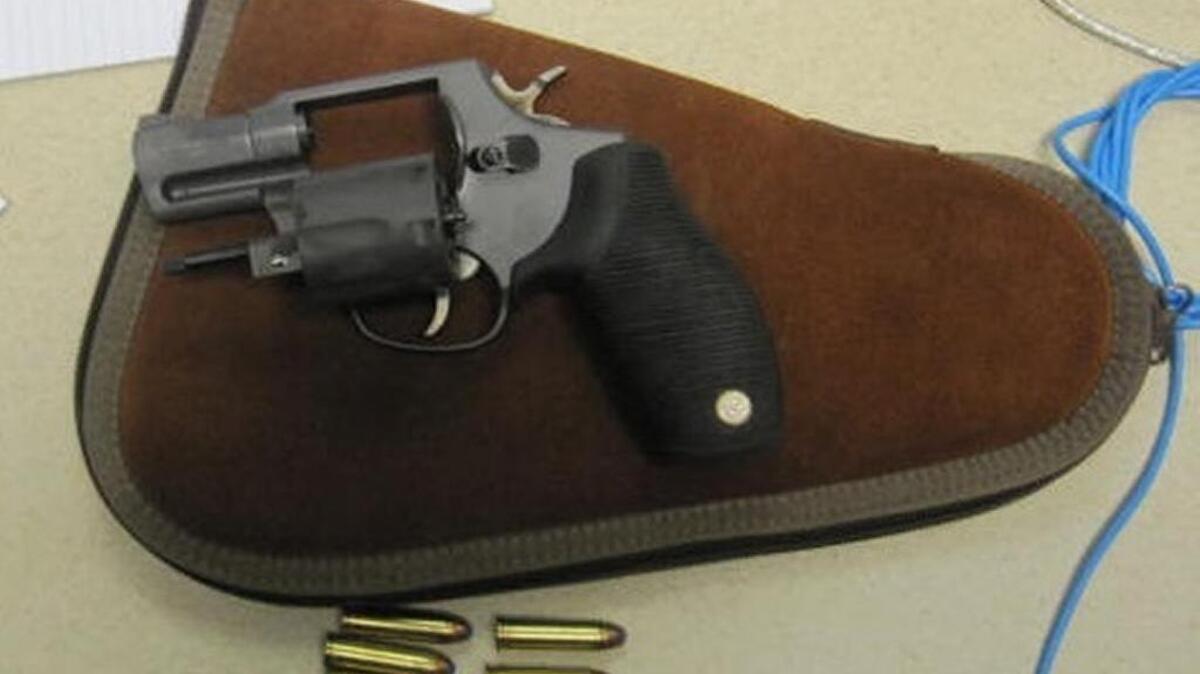 Gun taken from passenger at Boise Airport Oct. 4.