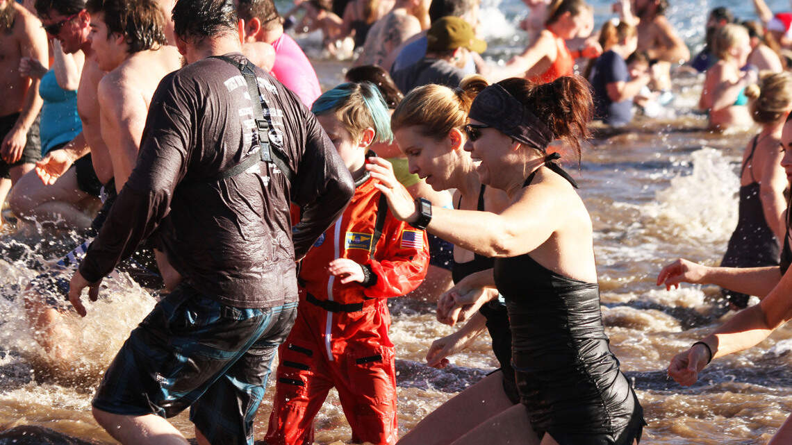 Take a super-cold Lucky Peak dip for a super-cool cause: Make-a-Wish Idaho