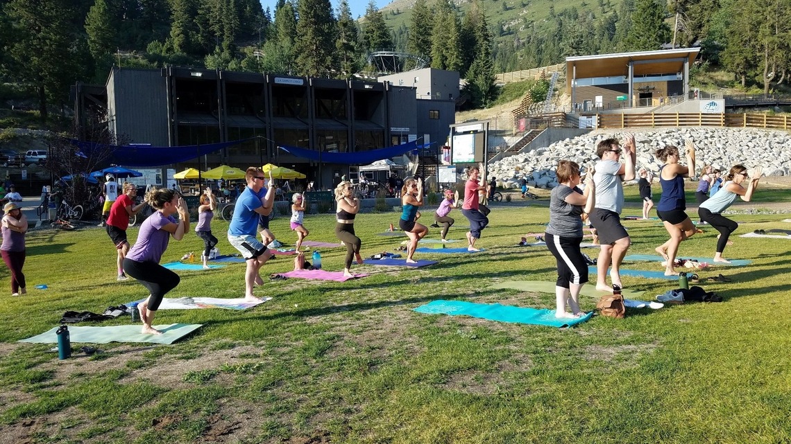 Do some yoga, Boise — for Good and for Life — on the mountain at Bogus Basin