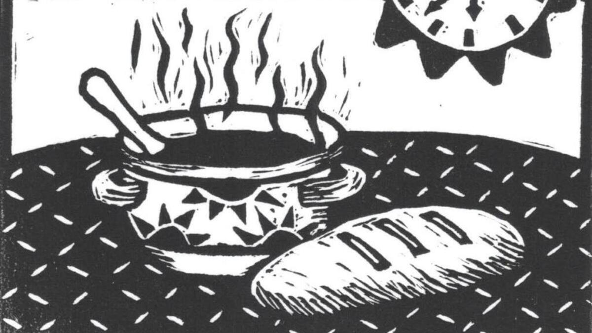 Artists created “food system” themed prints for Leftovers VII’s silent auction on Thursday, May 4, which supports the Idaho Hunger Relief Task Force.