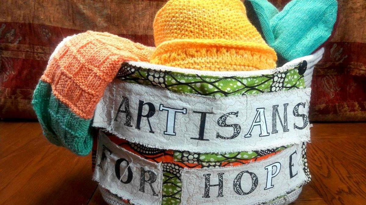 Stop by Artisans For Hope on Saturday, Nov. 25, for an open house and sale of handmade products made by refugee artisans.