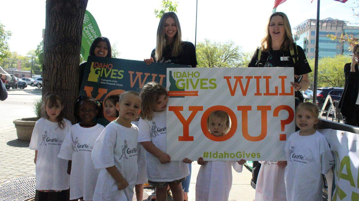 The annual Idaho Gives campaign is organized by the Idaho Nonprofit Center.