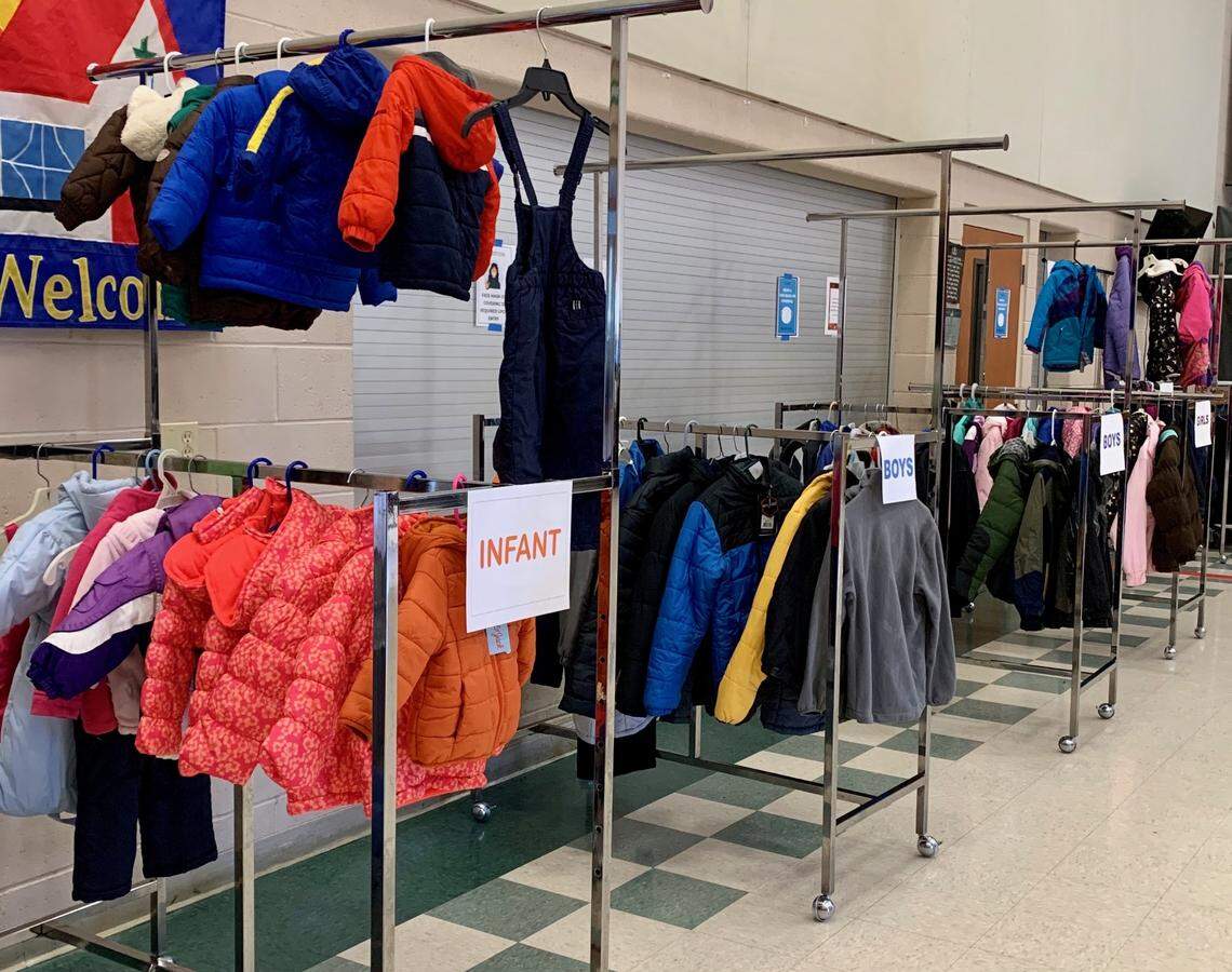 Joseph’s Closet provides warm clothing for free to those in need.