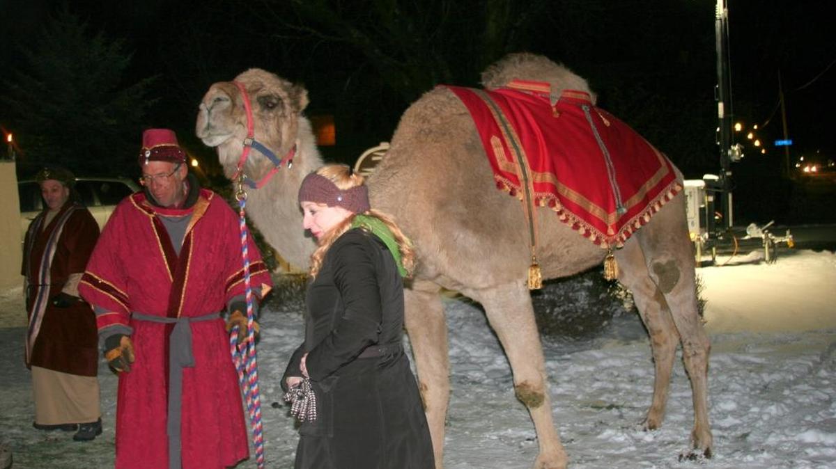 Eagle Seventh-day Adventist Church will host a live nativity program from 6 to 8:30 p.m. Friday-Saturday, Dec. 2-3. Don’t forget to say hi to Clyde the camel while you’re there.