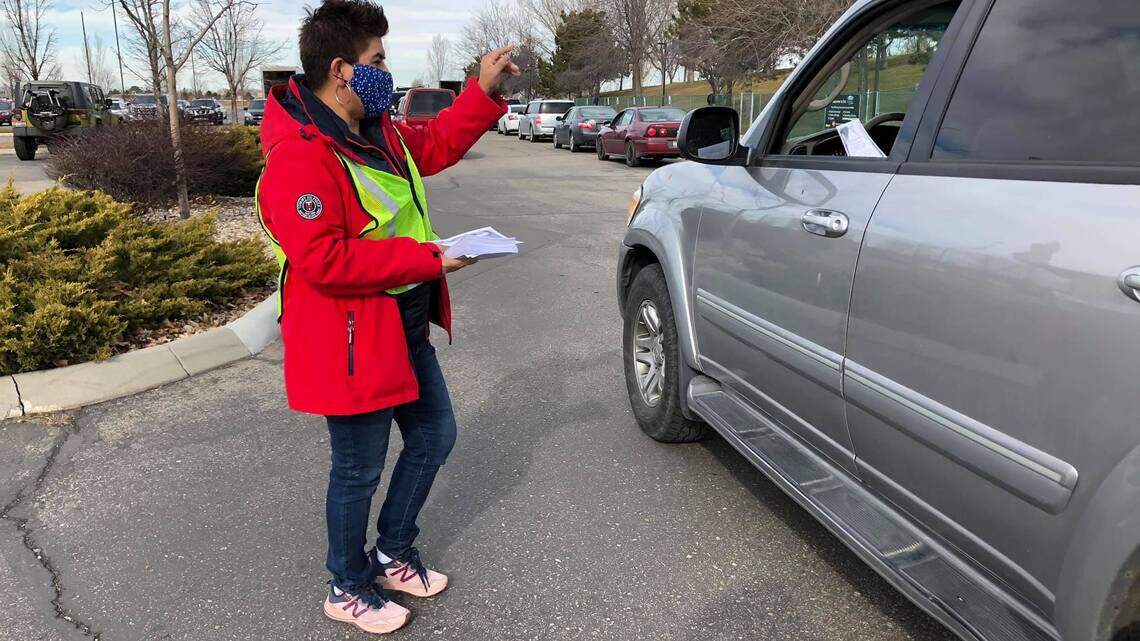 Struggling as pandemic continues? Pick up free food at Ford Idaho Center in March