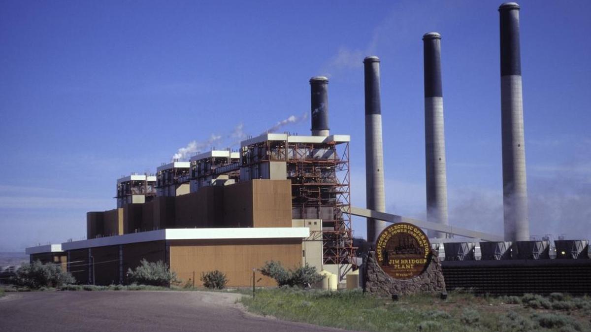 The Bridger coal-fired electric power plant in Wyoming is the largest carbon emitter in the region. Under the EPA Clean Power Plan Wyoming will have to come up with a plan to reduce its carbon emissions by 2030 that may include trading with Idaho, whose customers get about 40 percent of their electricity from coal plants in surrounding states.