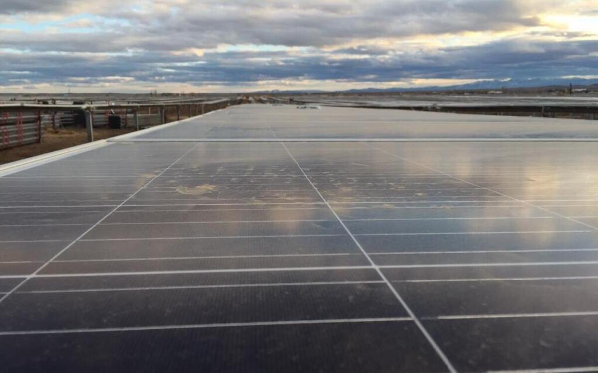 The Boise Solar Project is under construction on Cloverdale Road on 550 acres and will product 40 megawatts of solar power. Its production will be taxed at 3.5 percent under a new law.