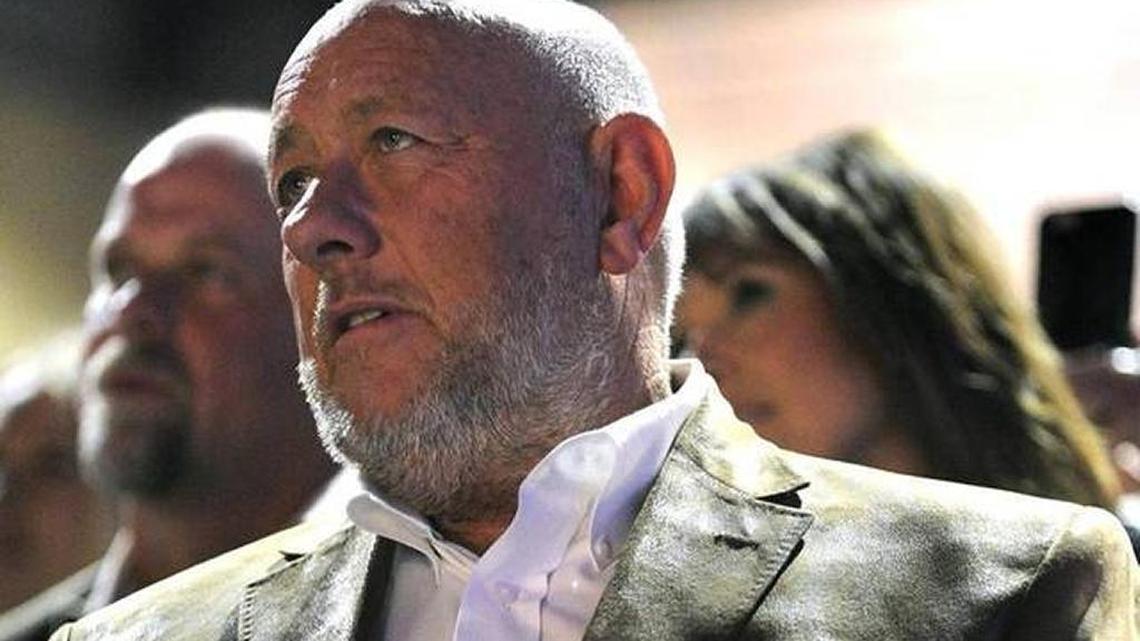 Farris Wilks at a January campaign event for GOP candidate Ted Cruz in Cisco, Texas.