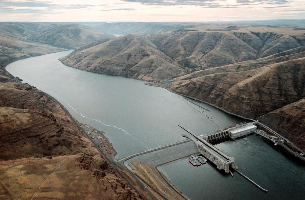 Lower Granite Dam is one of four hydroelectric dams on the Lower Snake River that salmon advocates and Indian tribes say must be breached for the sake of native salmon.